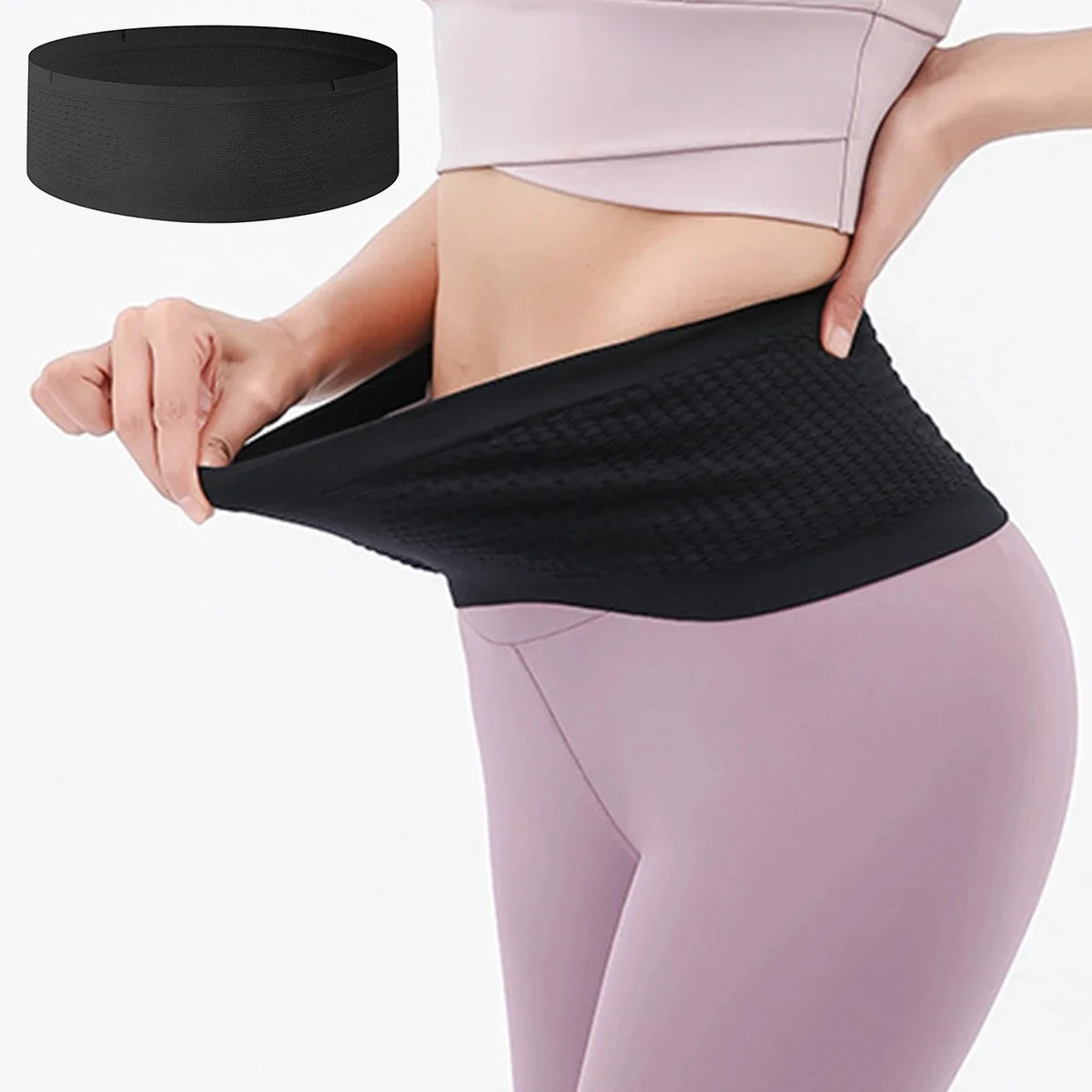 Sac de taille de sport, sac pour téléphone portable très extensible, jogging du matin multifonctionnel, sac de ceinture de fitness en plein air.-A-DH