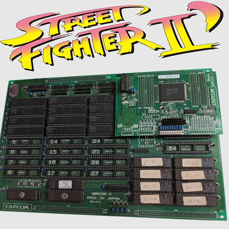 

CPS1 PCB Arcade Motherboard Captain Commando/ghoul Ghost/Street Fighter Ii/ultimate Fighting Etc Pcb Game Rom Chip Parts