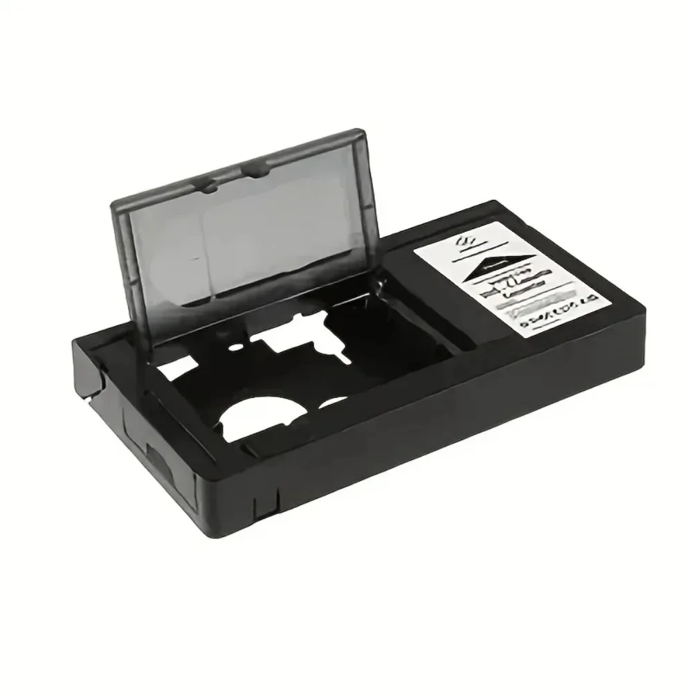 Klasyczny Vintage Adapter taśmowy VHS-C, konwertuj taśmy VHS na VHS-C kasety wideo o połowę wielkości za pomocą tego pudełka do konwersji — zdjęcie produktu 7