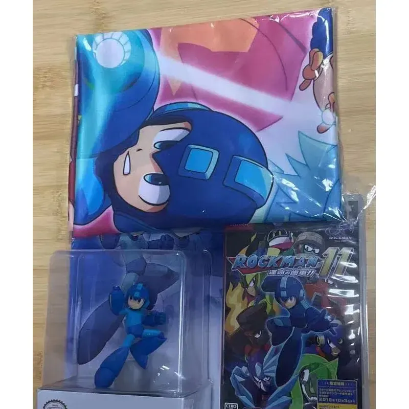 ARTSWIFT Store Figurine for Original NFC Game Rockman Mega man 11 Collection for NS Japan Version Region Free