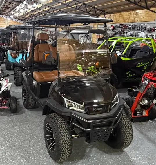 Top-Quality TrailMaster SUN X4F Lithium Golf Cart – 4 Passenger, 5KW, 48V 105Ah Battery