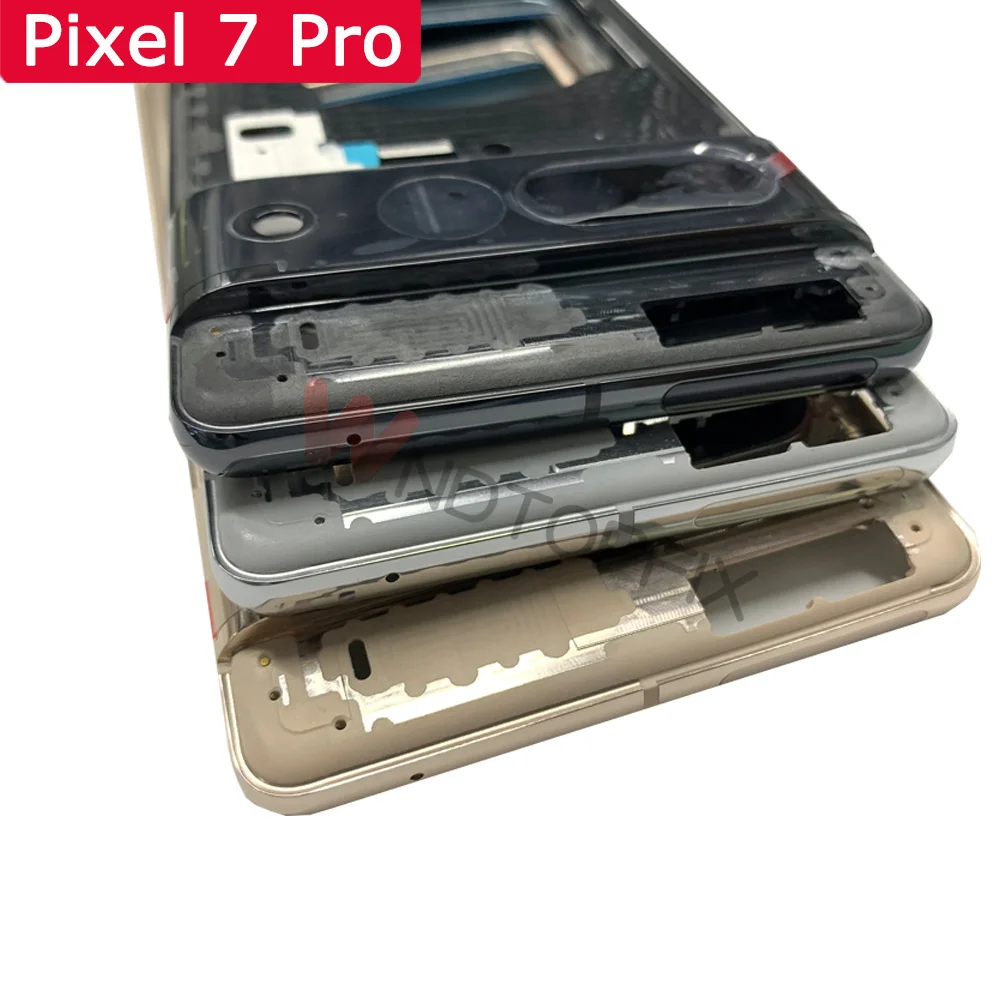 Middle Bezel Frame For Google Pixel 7 7pro With Volume Button Middle Frame Middle Bezel Chassis Shell Parts For Pixel 7 Frame