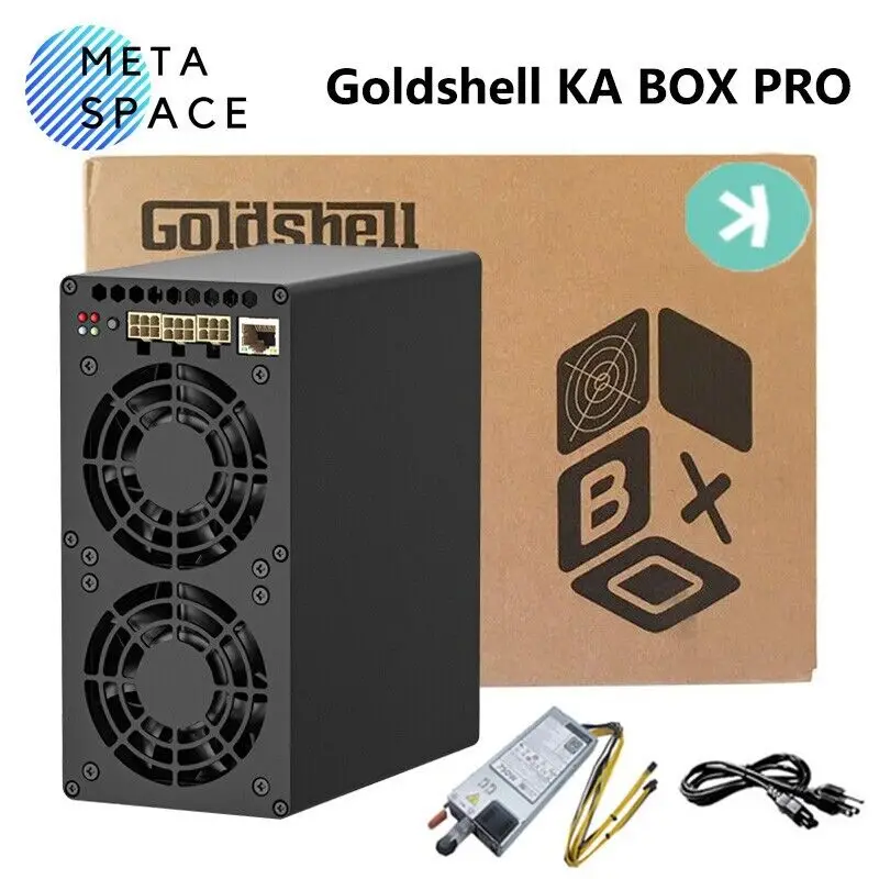 

КУПИТЕ 3, ПОЛУЧИТЕ 2 БЕСПЛАТНО Новый Goldshell KA BOX Pro 1,6TH/s Kaspa Miner KAS Crypto Miner с блоком питания KAS Miner