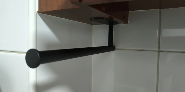 Kitchen Paper Towel Holder Adhesive Tissue Hanger Toilet Roll Paper Dispenser Cabinet Storage Napkin Rack Bathroom Accessories photo review