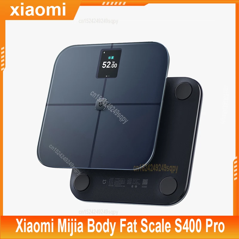 

NEW Xiaomi Body Fat Scale S400 Pro TFT Color Screen Bluetooth 5.1 Smart Home Body Composition Scale Suitable for Mijia APP