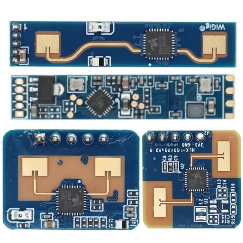 LAUBEI Hi-Link HLK-LD2410 LD2410B LD2410C 5V Mini FMCW 24G Smart Menselijke aanwezigheidssensor Radarmodule Consumentenelektronica - afbeelding 2