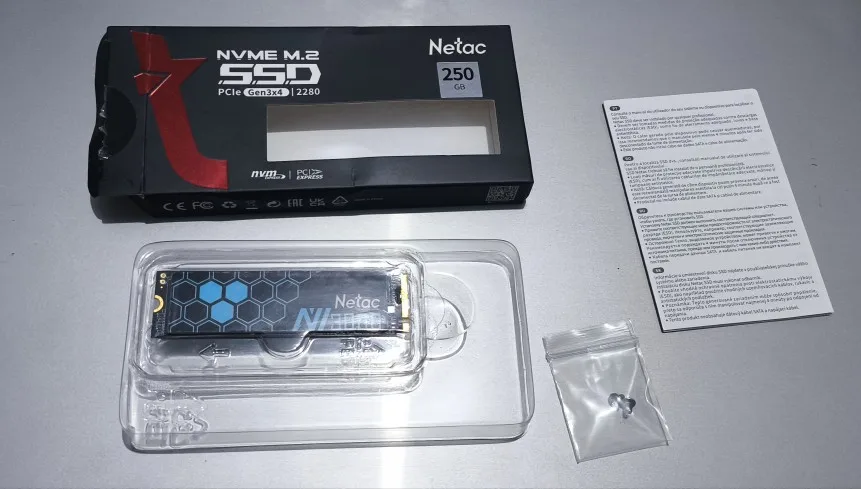 Netac NVMe SSD M2 1TB 2TB 500GB 250GB 3500MB/s SSD PCIe3.0 M.2 2280 SInternal Solid State Drives Disk NV3000 for Laptop Desktop photo review