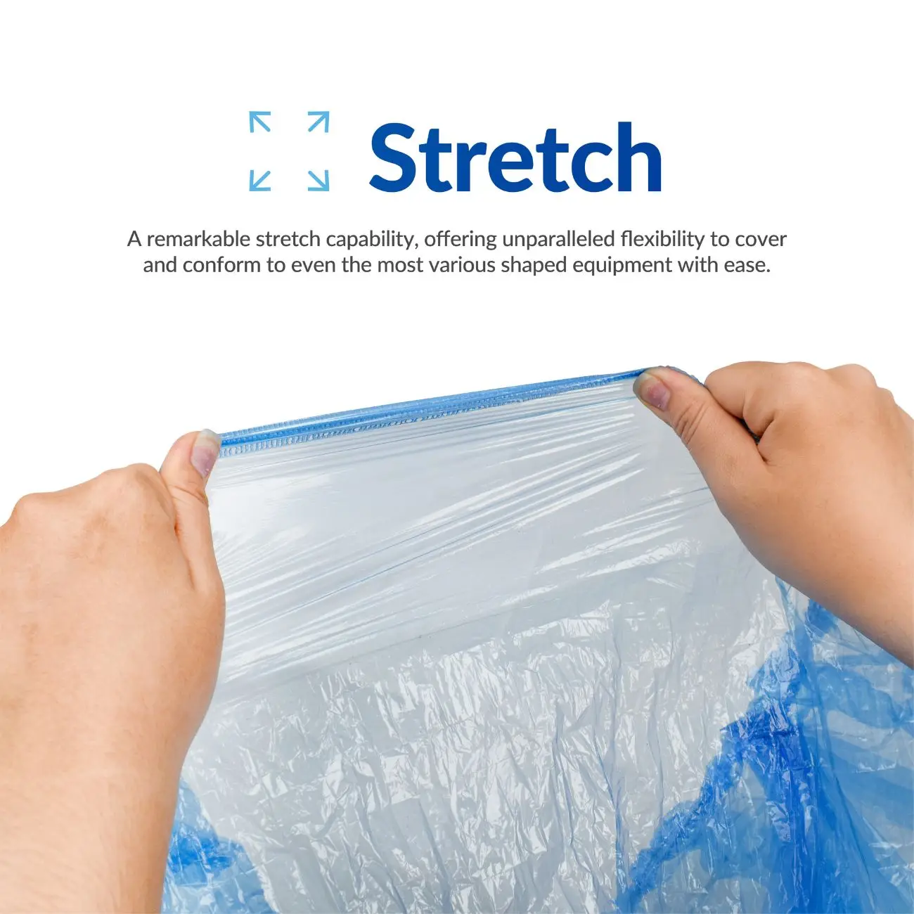 400 Stück blaue Einweg-Spa-Pediküre-Einlagen, 48 x 48 x 9,5 Mikrofon, Fußbad, Schüssel, Taschen, Kunststoff, Pediküre-Stuhl, Spa-Einlagen