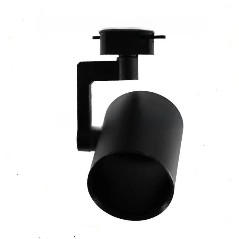 Foco carril para techo rosca e27 (negro) 17596