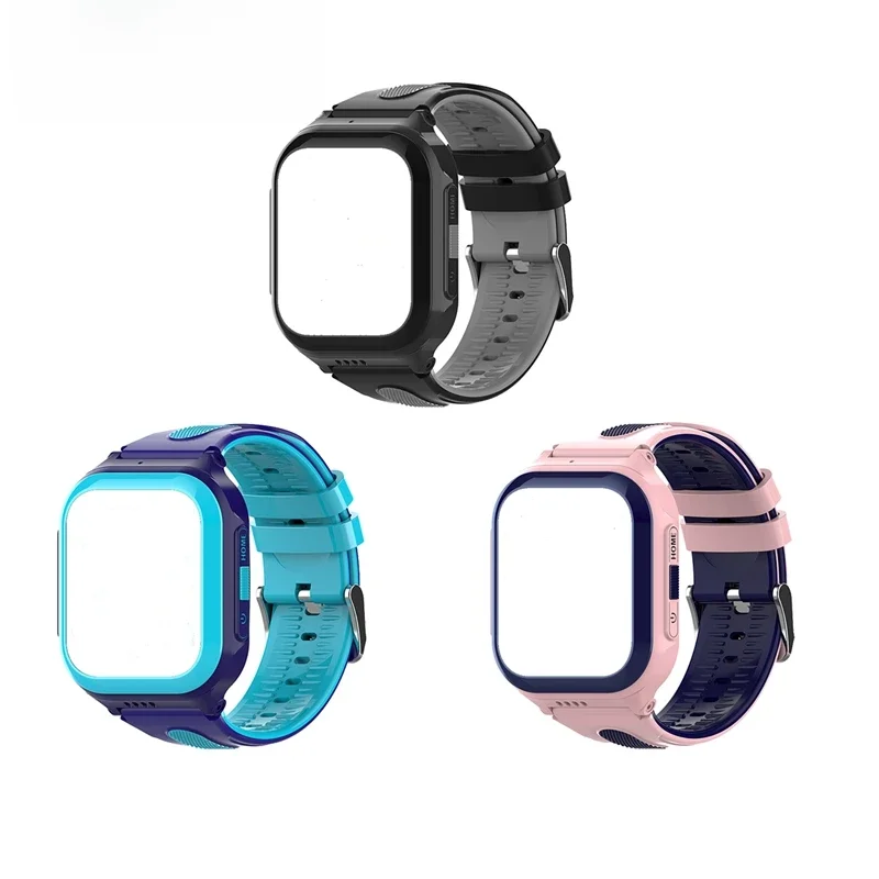 Boîtier de bracelet amovible de Wonlex KT24S, accessoires de montre intelligente GPS pour enfants, 1/2 ensembles: bracelets de montres pour montre Wonlex
