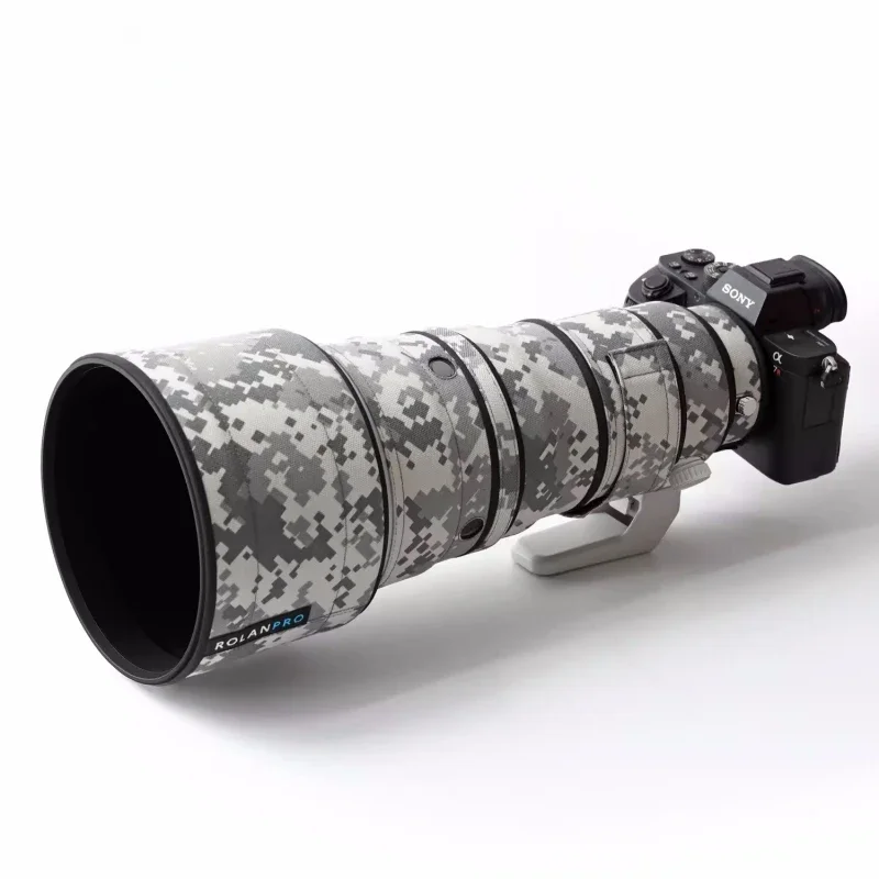 ROLANPRO Lens Jas Voor SONY FE 300mm F2.8 GM OSS Waterdichte Beschermhoes Camouflage Regenhoes SEL300F28GM Guns Mouw - afbeelding 2