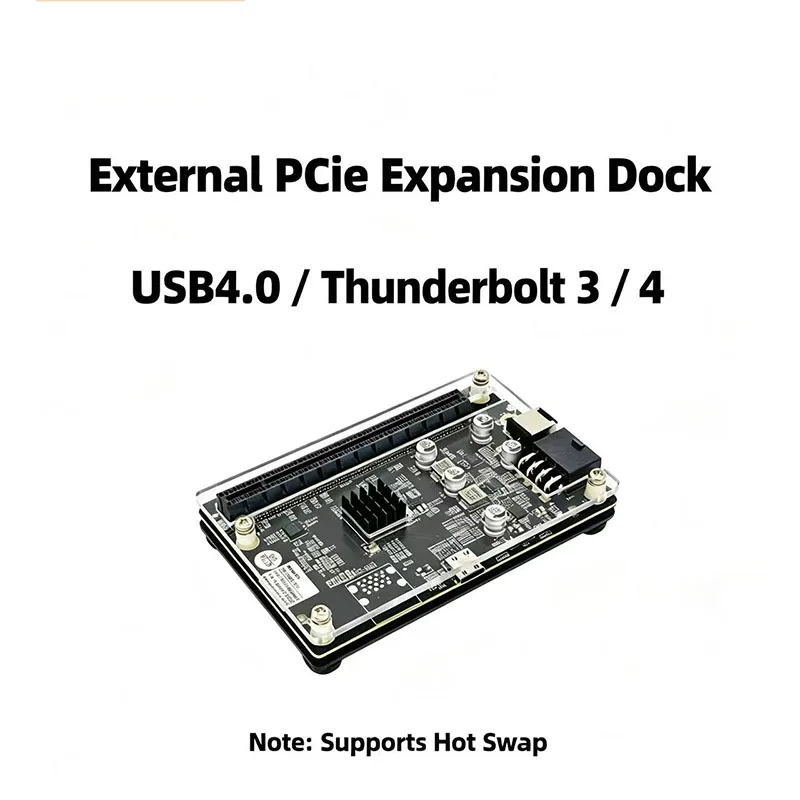 Image of Grafikkarten-Dockingstation Thunderbolt 3/4 USB4 Externer, eigenständiger Grafikcontroller für Laptops, Handhelds und Mini-Computer