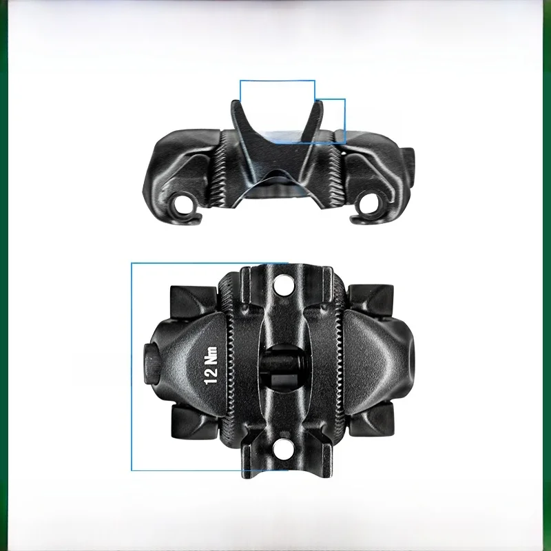 AliExpress blackhole Bike Frame Seat Post Head Parts Track Type Seatpost Clamp Carbon Frame Seat Post Saddle Clamp Compatible 7*7mm and 7*9mm Rail