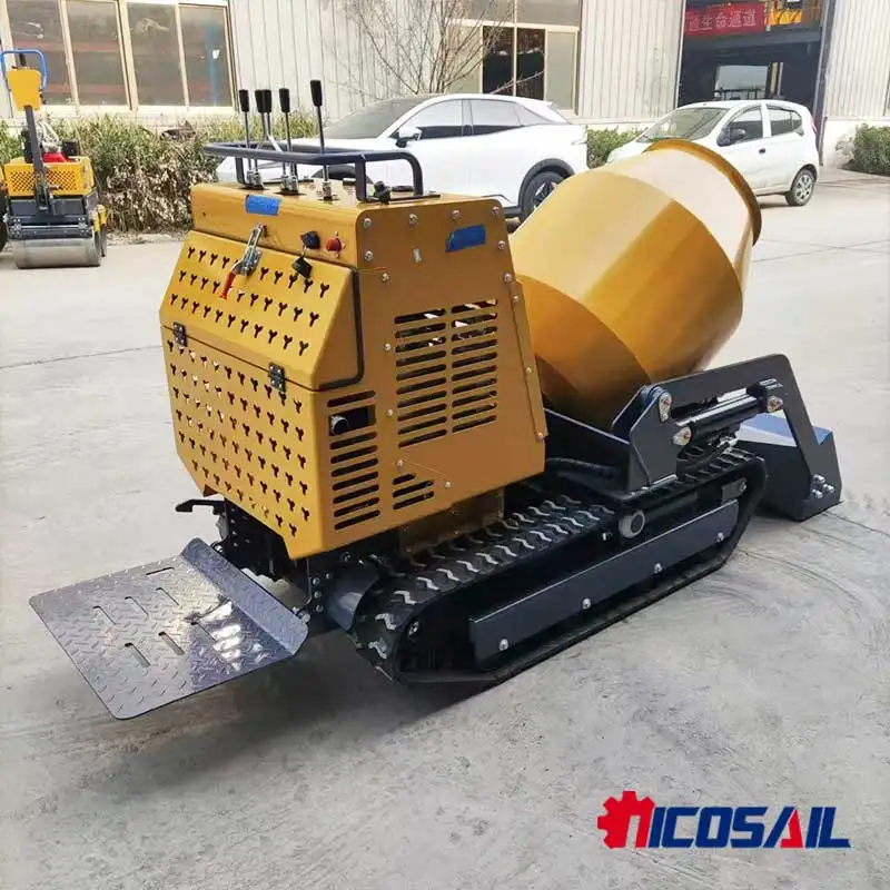 OEM Custom 750kg Hydraulic Wheel Dumper CE Euro 5 for Material Transport, Debris Removal and Construction Work view 3