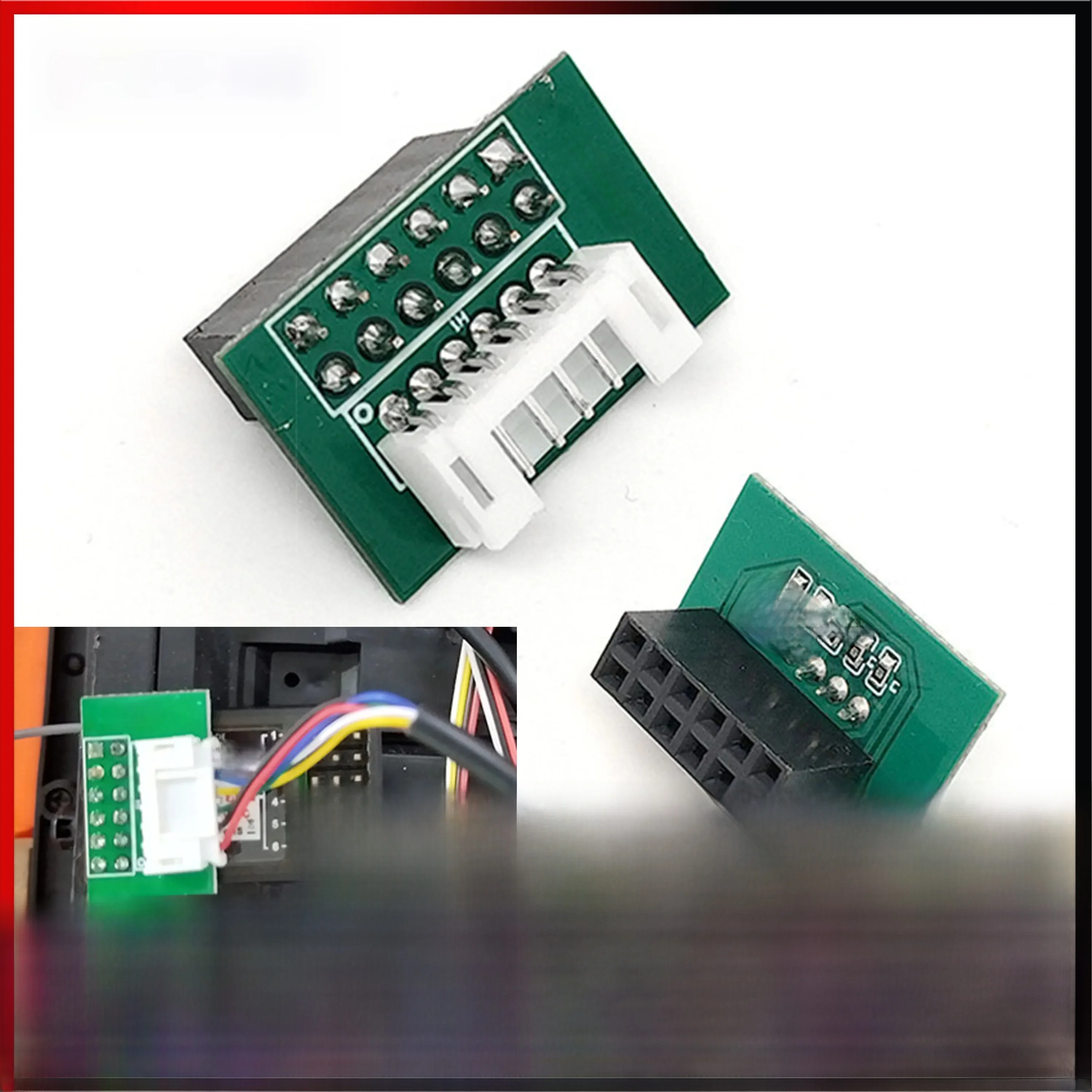 DUMBORC – ensemble d'éclairage de lampe de voiture RC, adaptateur pour série MN MN128 MN78 MN99S MN98 MN86 prise X6DC 6CH, pièce récepteur, accessoires universels