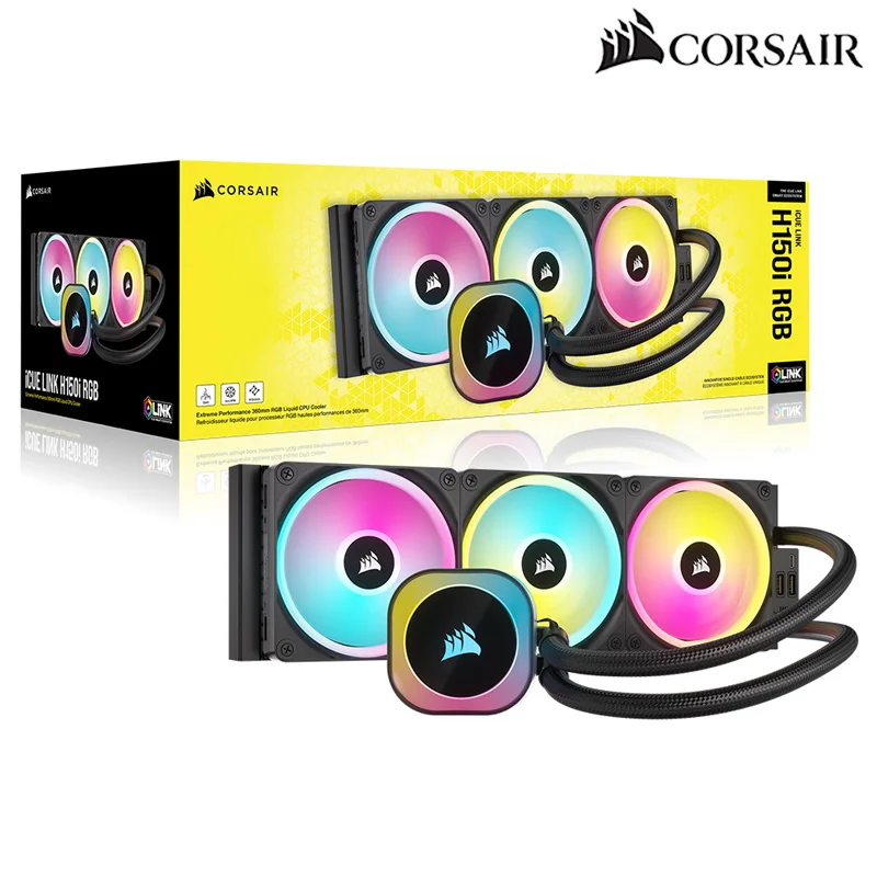 [Coursair genuine] CORSAIR iCUE LINK H150i RGB (BLACK)