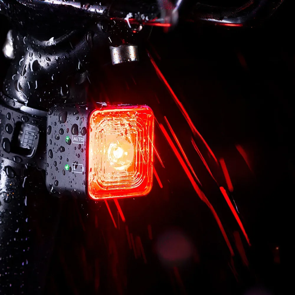 AliExpress ThinkRider 120Lumen Bicycle Smart Brake Sensing Light IPX6 Waterproof LED Charging Cycling Taillight Bike Rear Accessories