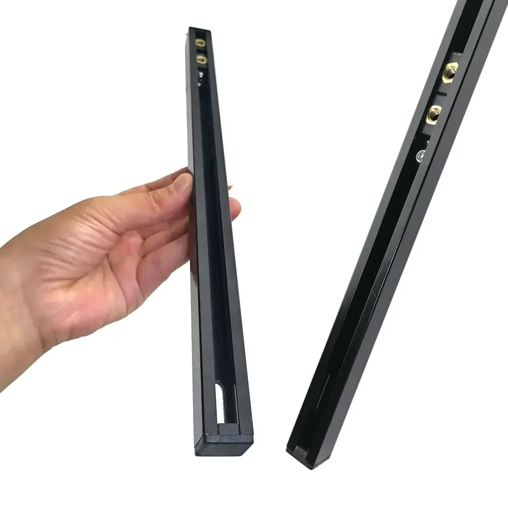 Rail coulissant en alliage d'aluminium pour bateau de Kayak, 30cm 55cm, support de canoë, ancre de pont, raccord de taquet, Rail de chariot