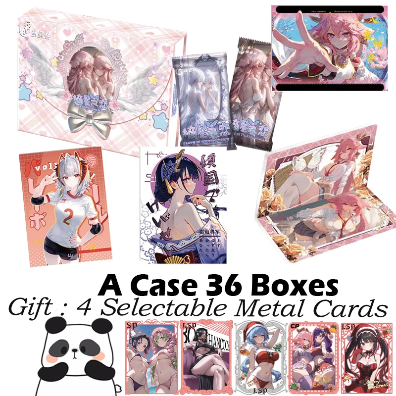 Wholesale Goddess Card Love Of Picking Star Hobby Game Waifu Collection Card Box Doujin Booster Box Spicy Art Card Toy Gifts