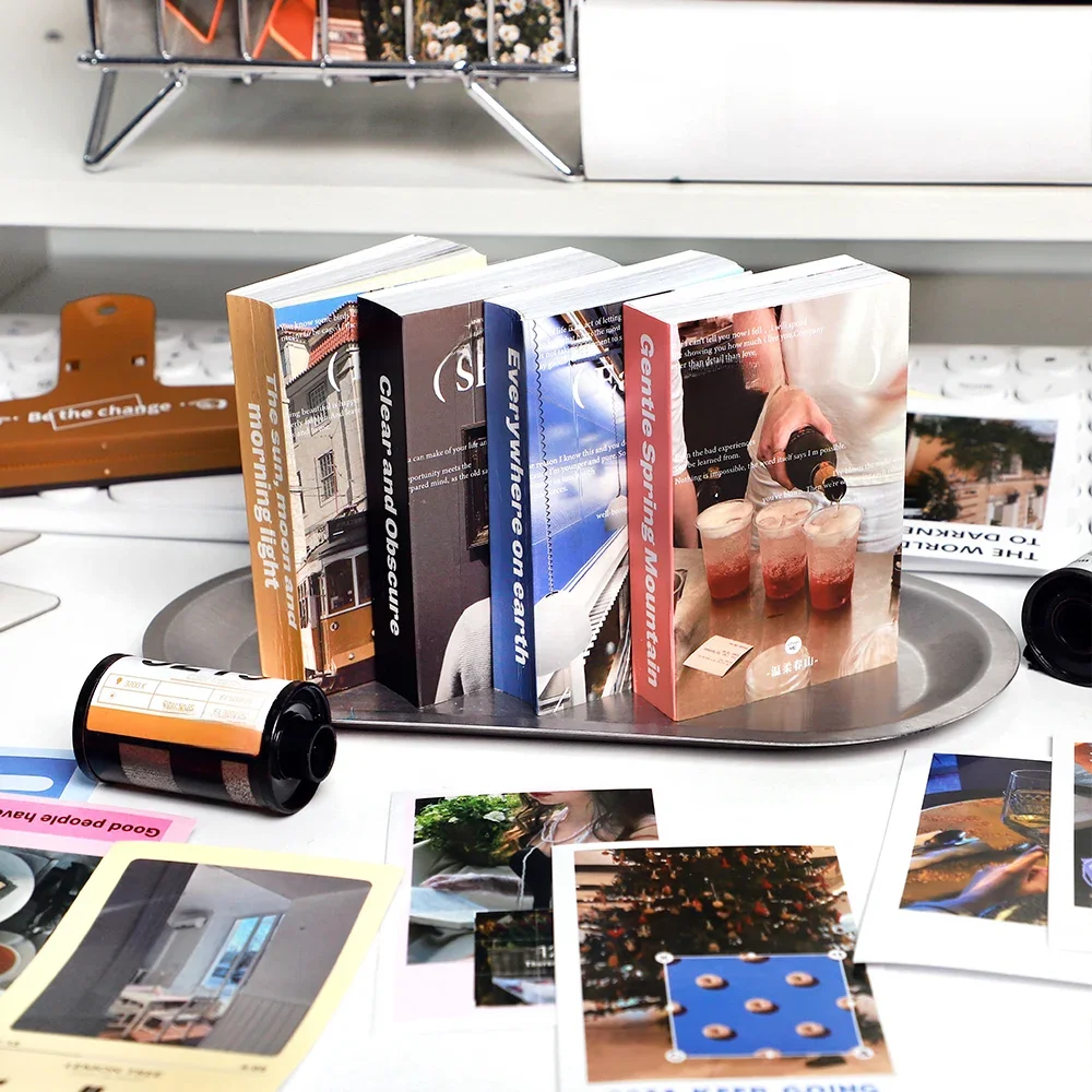 100 stücke große ins Landschaft Aufkleber Ästhetik fotografische Bilder Deko Scrap booking Korea
