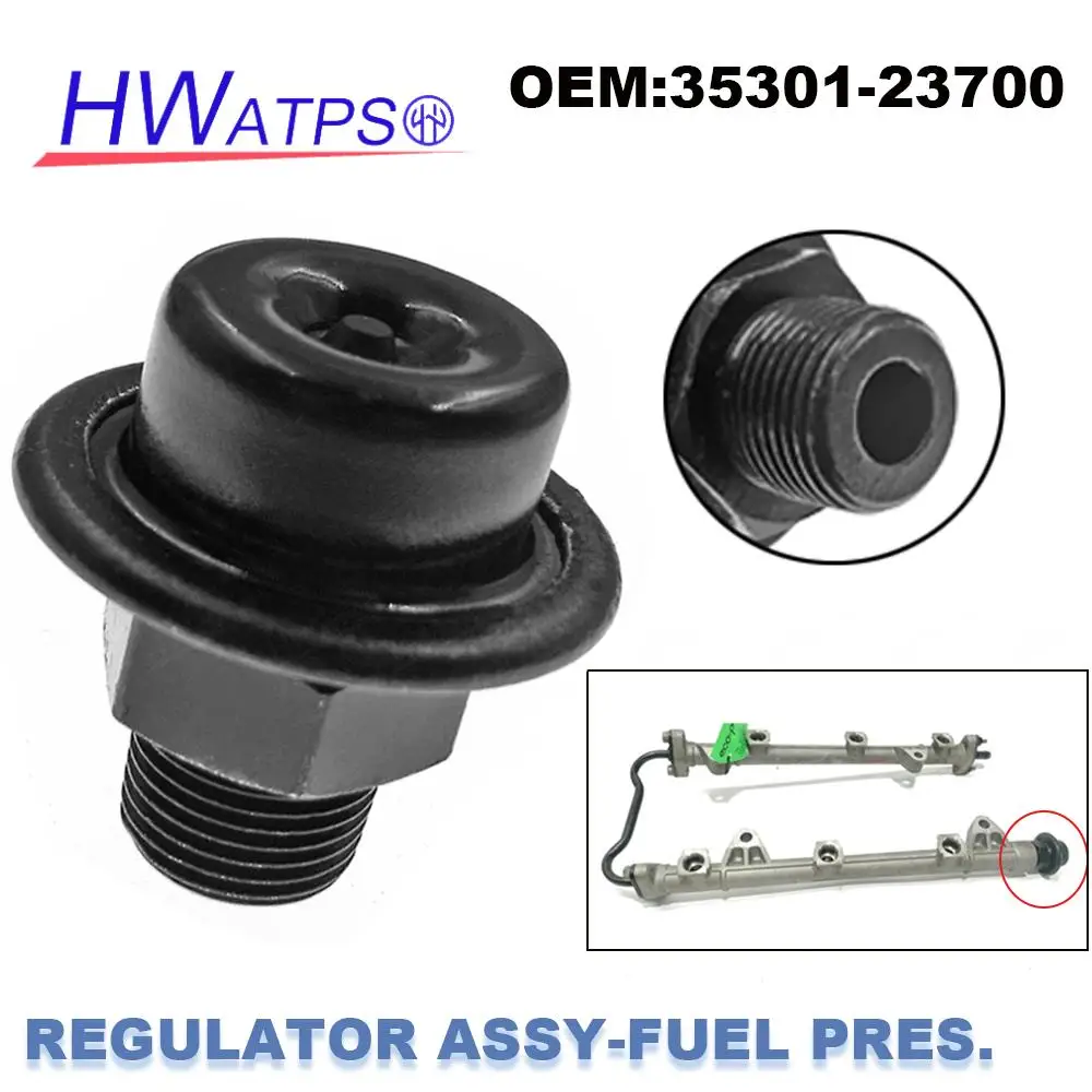 For Hyundai Accent Elantra Tiburon Tucson Kia Rio Spectra Sportage Fuel Pressure Regulator 35301-23700 35301-23510 FPD33 PR4137