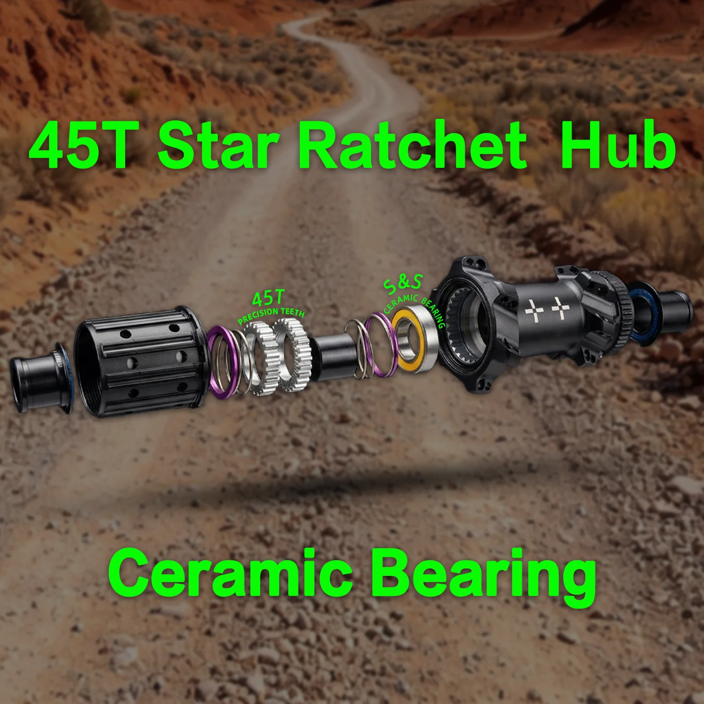 10PLUS 38/45mm 700C Gravel Carbon Fiber Bike Wheelset Tubeless Ready Disc Brake 45T Ratchet Hub Ceramic Bearing Pillar Spoke