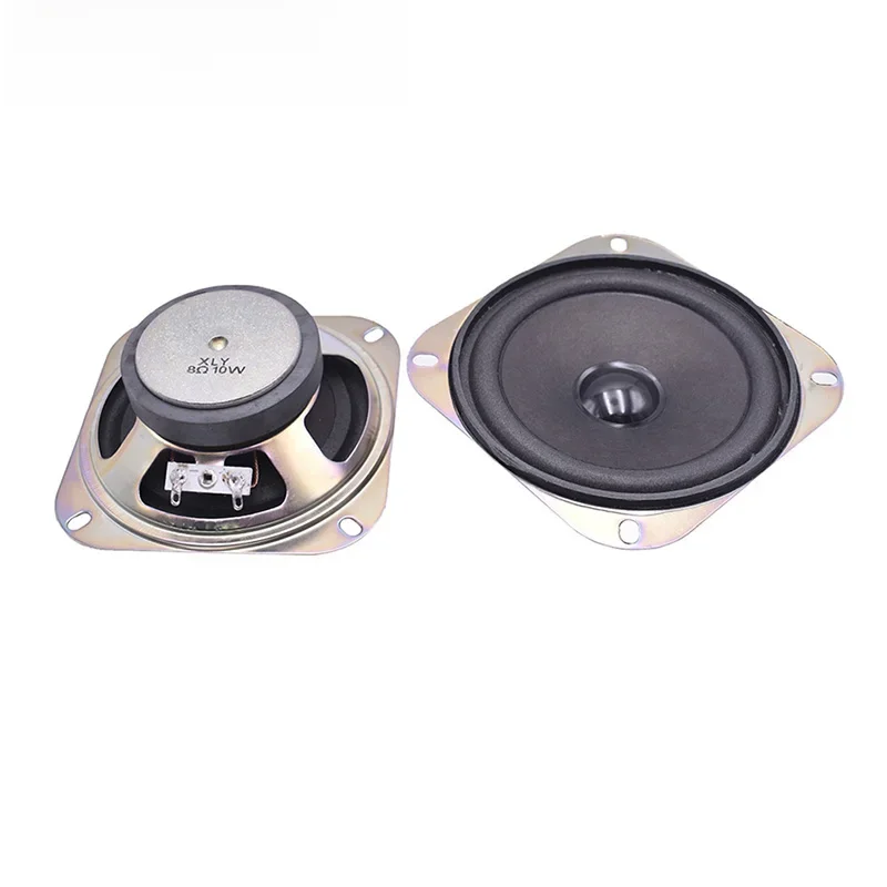 2 sztuki 4-calowych głośników audio 100MM 4 Ohm 8 Ohm 10W Papierowe głośniki multimedialne boczne do parkowania głosowego DIY — zdjęcie produktu 7