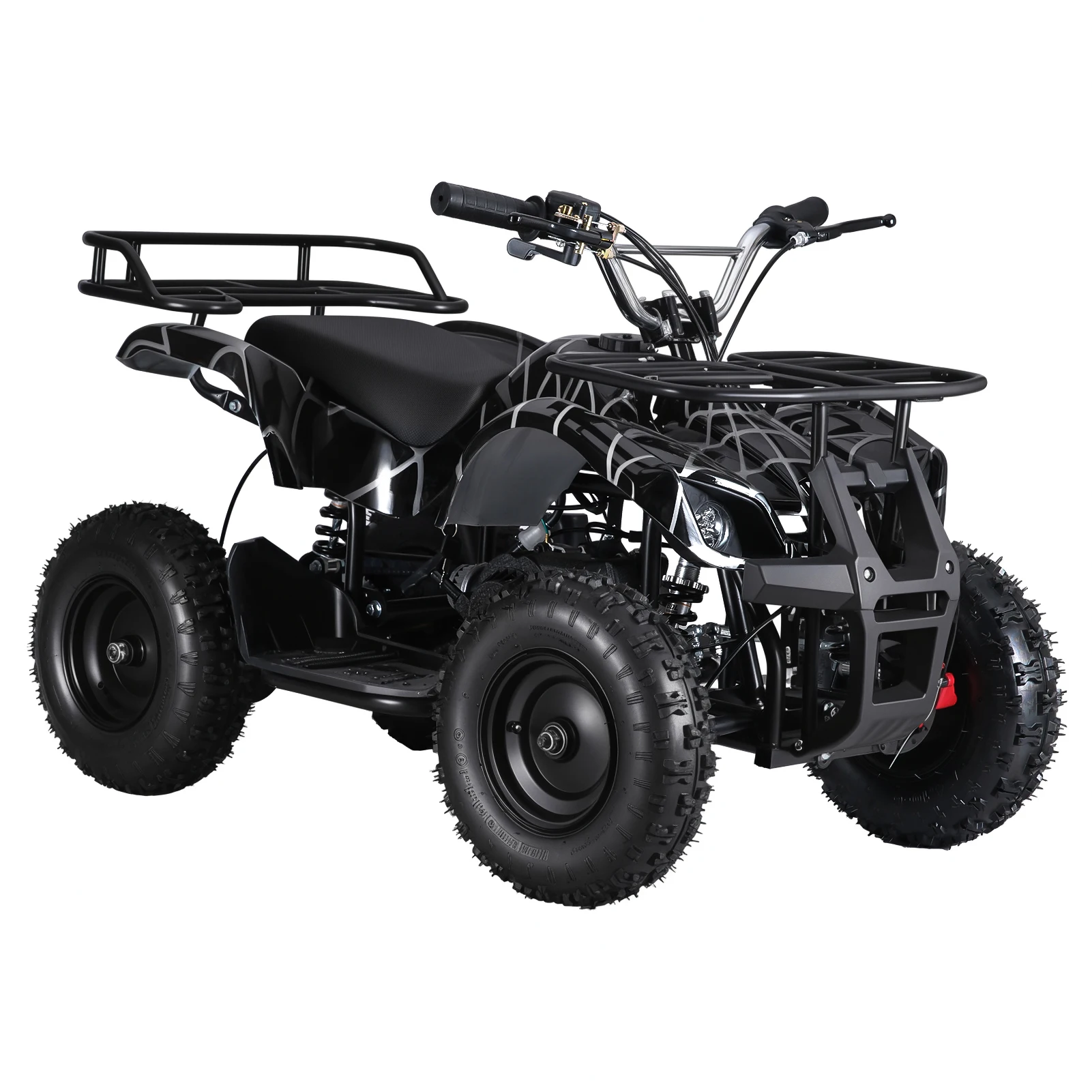 ATV para niños, vehículo todoterreno alimentado por Gas de 4 ruedas, vehículo de playa pequeño, 49CC, 2 tiempos