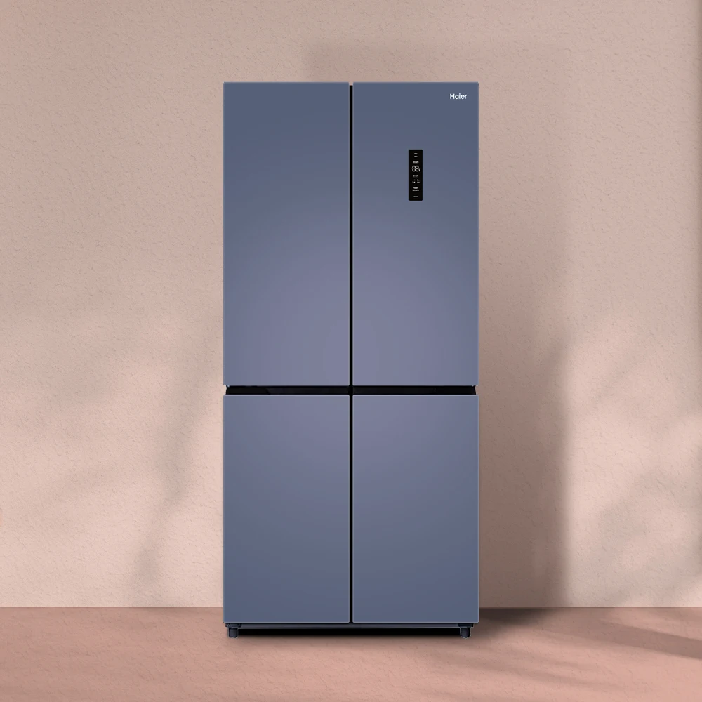 Haier luxury interior 4-door refrigerator 433L _ door-to-door installation_HRSA445MNB,HRSA445MNG,HRSA445MNWP,HRSA445MNEW