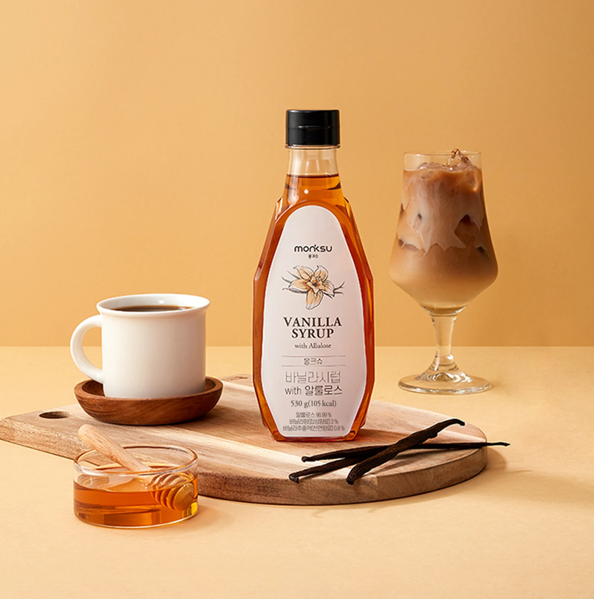 شراب قهوة مونكشو الخالي من السكر منخفض السعرات الحرارية ، بنكهة السكر ، شراب مشروب الجاودار منخفض السعرات الحرارية