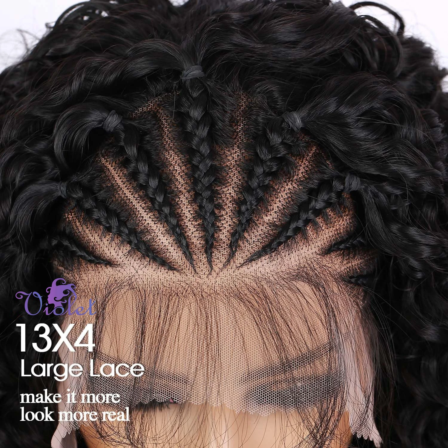 Thumbnail 4 - #67 Best Selling Lace Braided Wigs