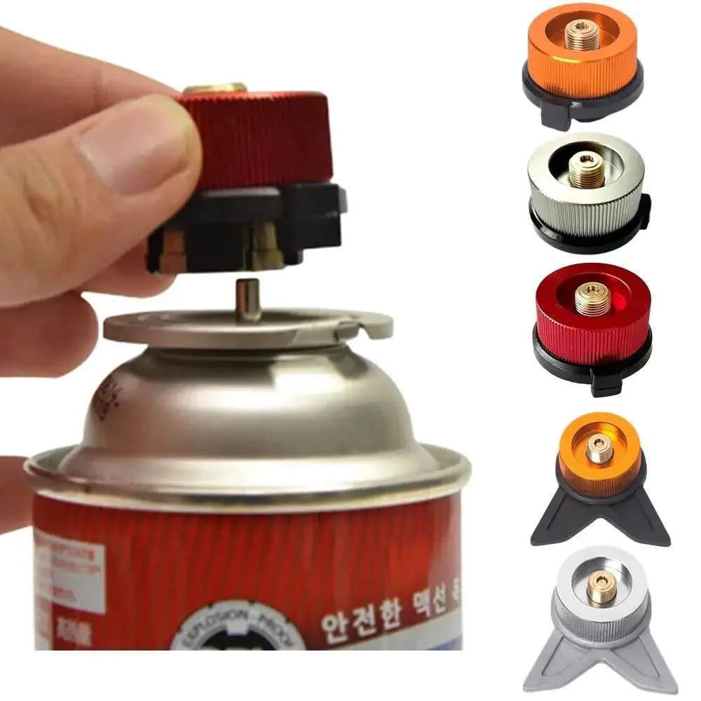 Adaptateur de recharge de propane pour réchaud de camping en plein air, convertisseur de gaz précieux, tête de conversion de Eva, fournitures de camp, réchaud de pique-nique