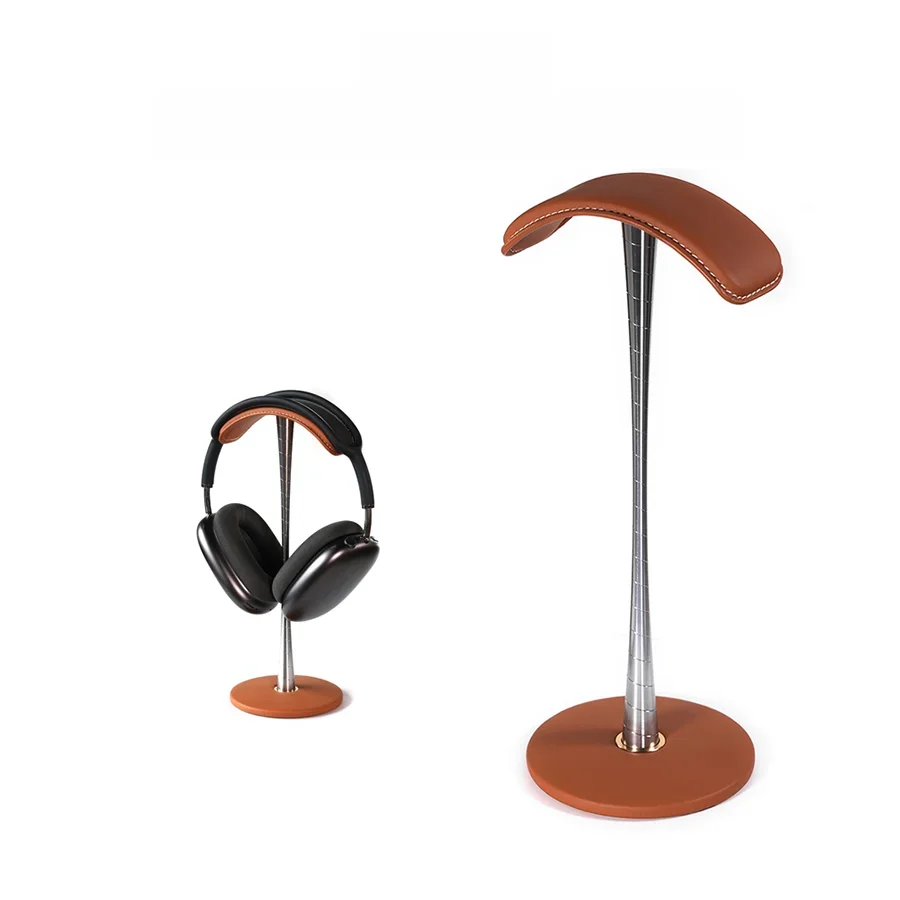 DD ddHiFi HS270 Headphone Stand, Headset Holder, Liga de alumínio e couro genuíno, Design