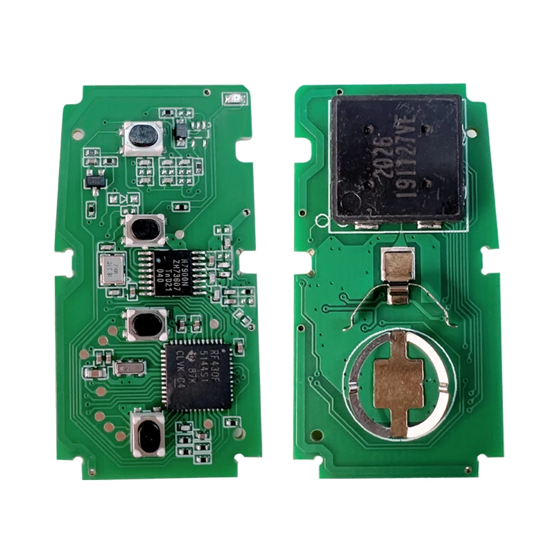 

CN052017 For Lexus NX200t keyless remote car key with 2 button 312/314MHz 8A chip FCCID 14FAB-02 pcb number 281451-2110