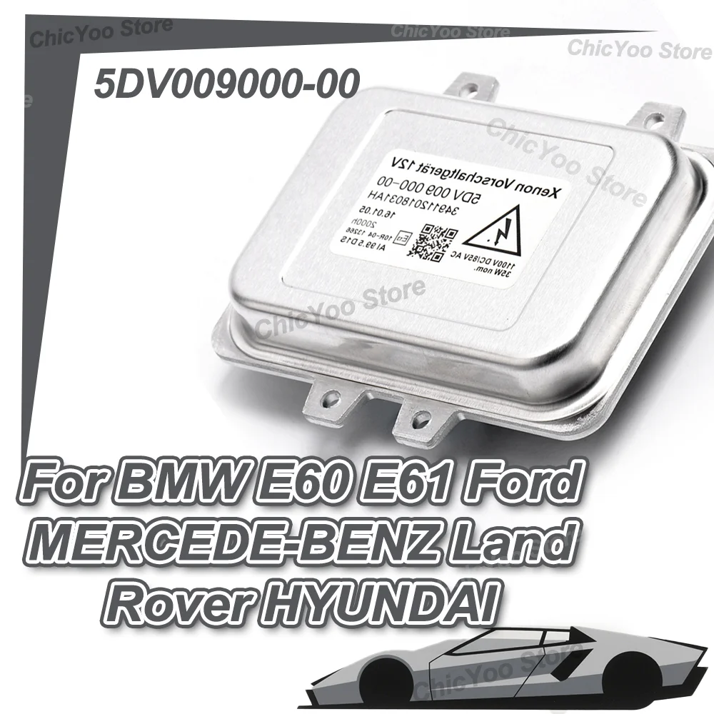 

5DV009000-00 Xenon Ballast HID Headlight Bulb Control Unit Computer Module For BMW E60 E61 Ford MERCEDE-BENZ Land Rover HYUNDAI