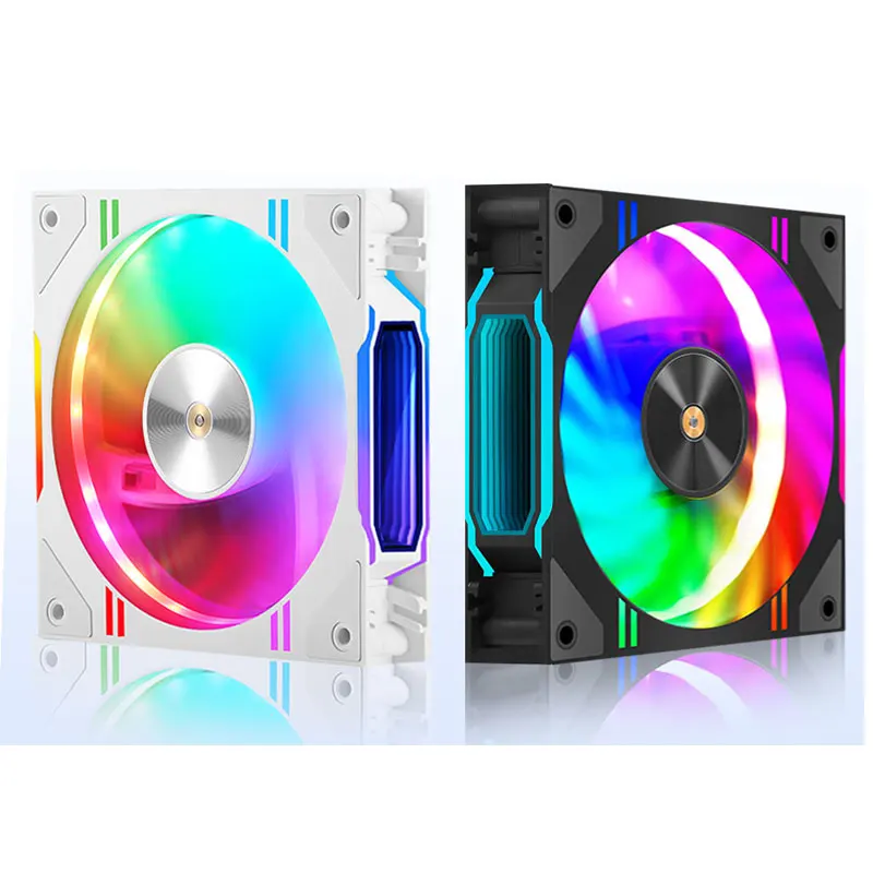 UPSIREN D30 120X120X30mm Computer case cooling fan Suitable for air cooling/water cooling radiator/5V 3PIN ARGB/4PIN PWM - view 3