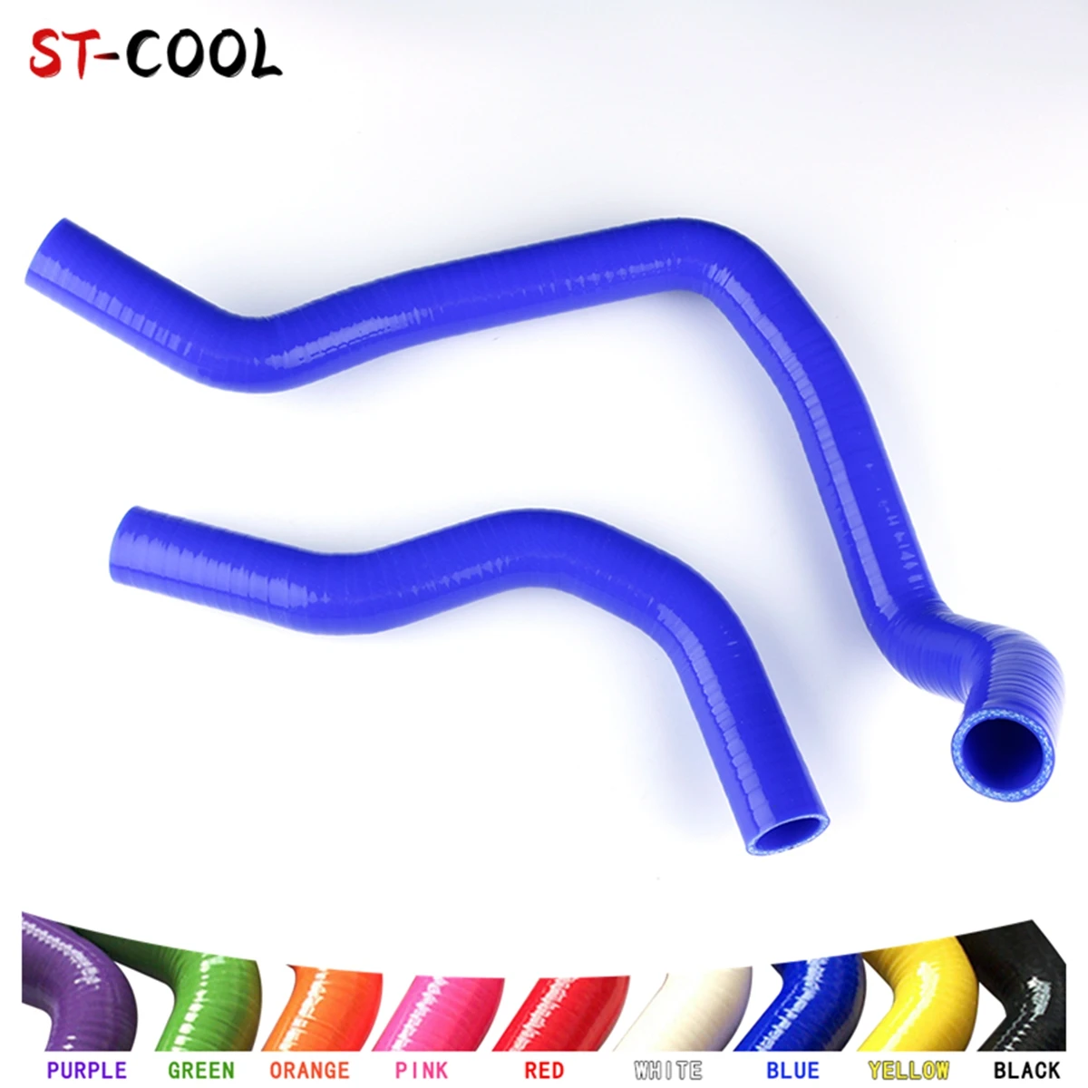 

For 1988-1991 Honda Civic CRX SiR VT EE8/9 EF8/9 B16A 1989 1990 Radiator Hoses Kit Silicone Tubes Piping 2Pcs 10 Colors