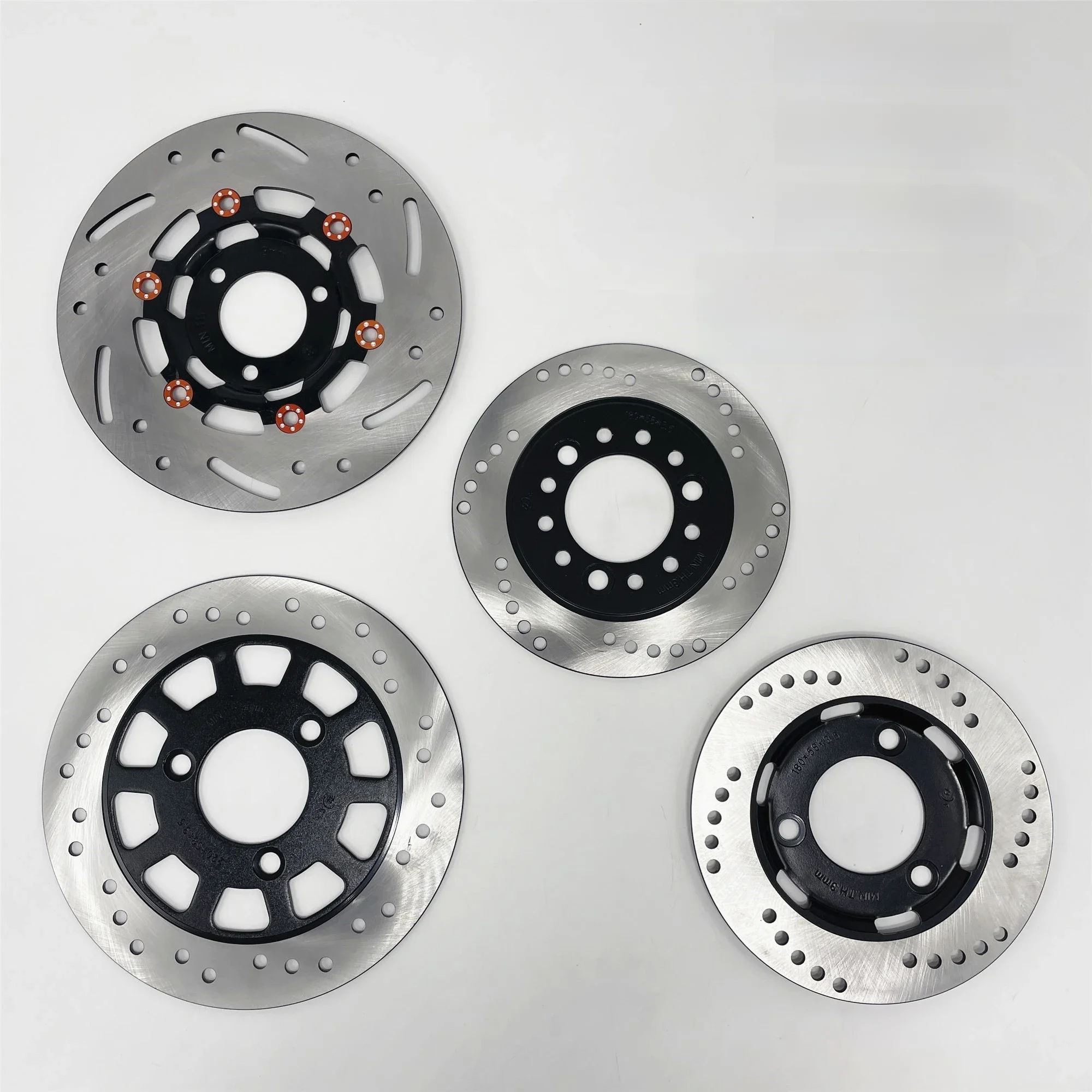 Universal 180/190/220mm edelstahl Motorrad Roller Brak E-motorrad Rotor Bremsscheibe
