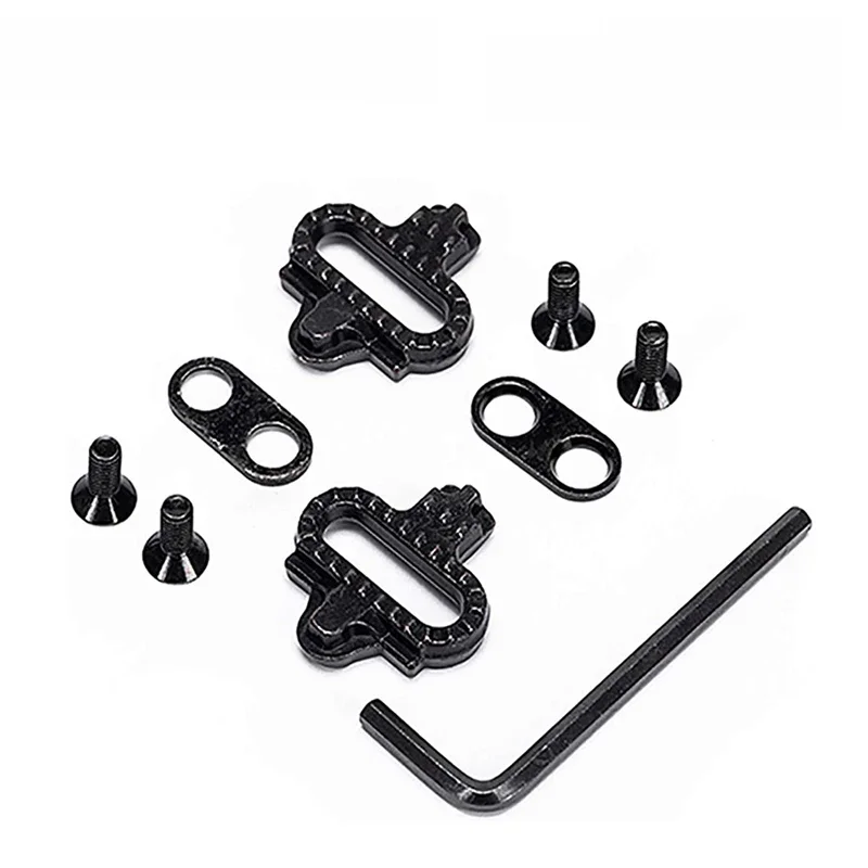 AliExpress 1pair BUCKLOS Bicycle Lock Pedal Cleats SPD-SL LOOK Delta Road Bike Shoes Cleat SPD Mountain Bike