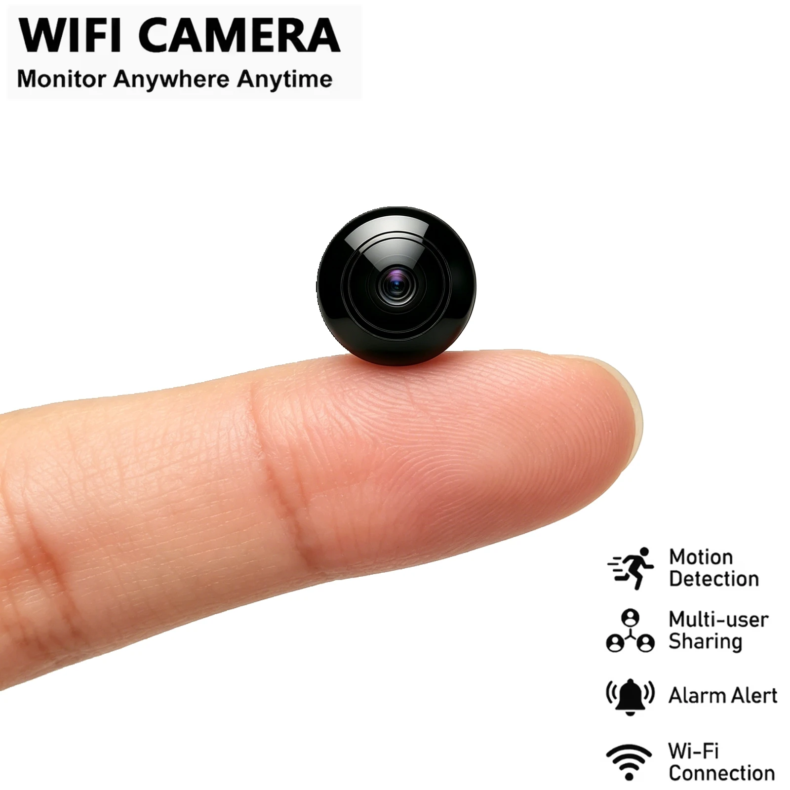 Ultra HD Smart Security Camera with AI Detection