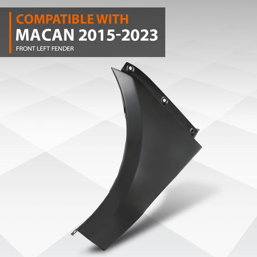 Fender Hood Fit for 2014-2023 Porsche Macan Aluminum 95B821101Dygrv 95B821101Bygrv Durable | Crossdesign Car Front Left Premium