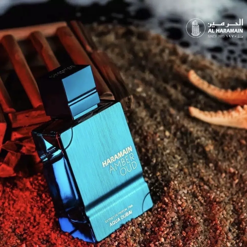 

Amber Oud Aqua Dubai fresh fruity amber, neutral perfume, suitable for any venue 2oz100ml