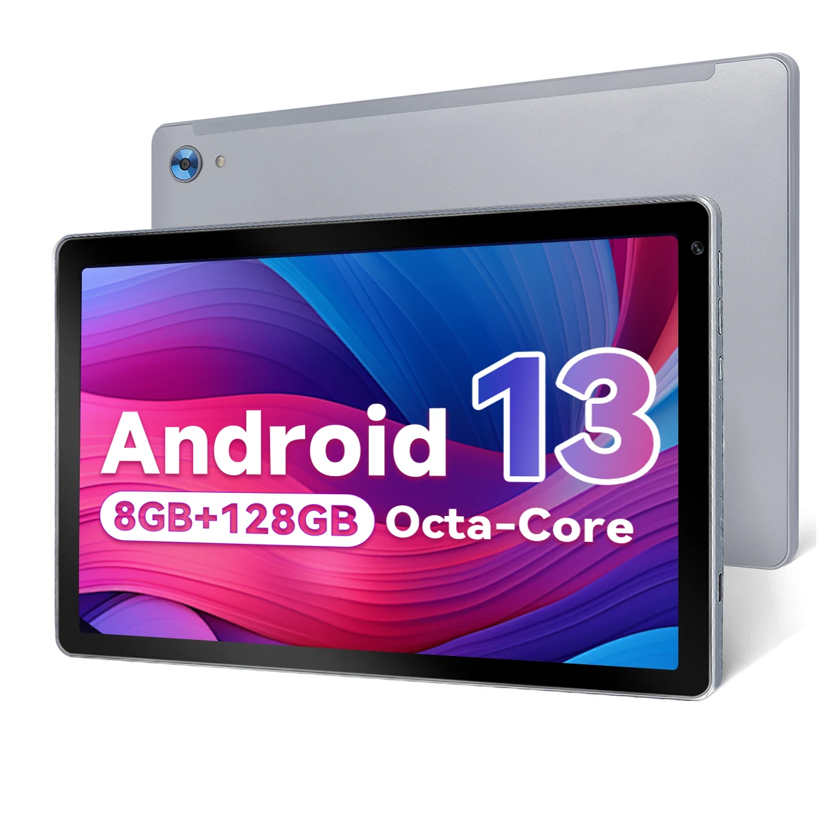 OC101 10.1 Inch Android 13 Tablet with Octa-Core Processor 8GB RAM