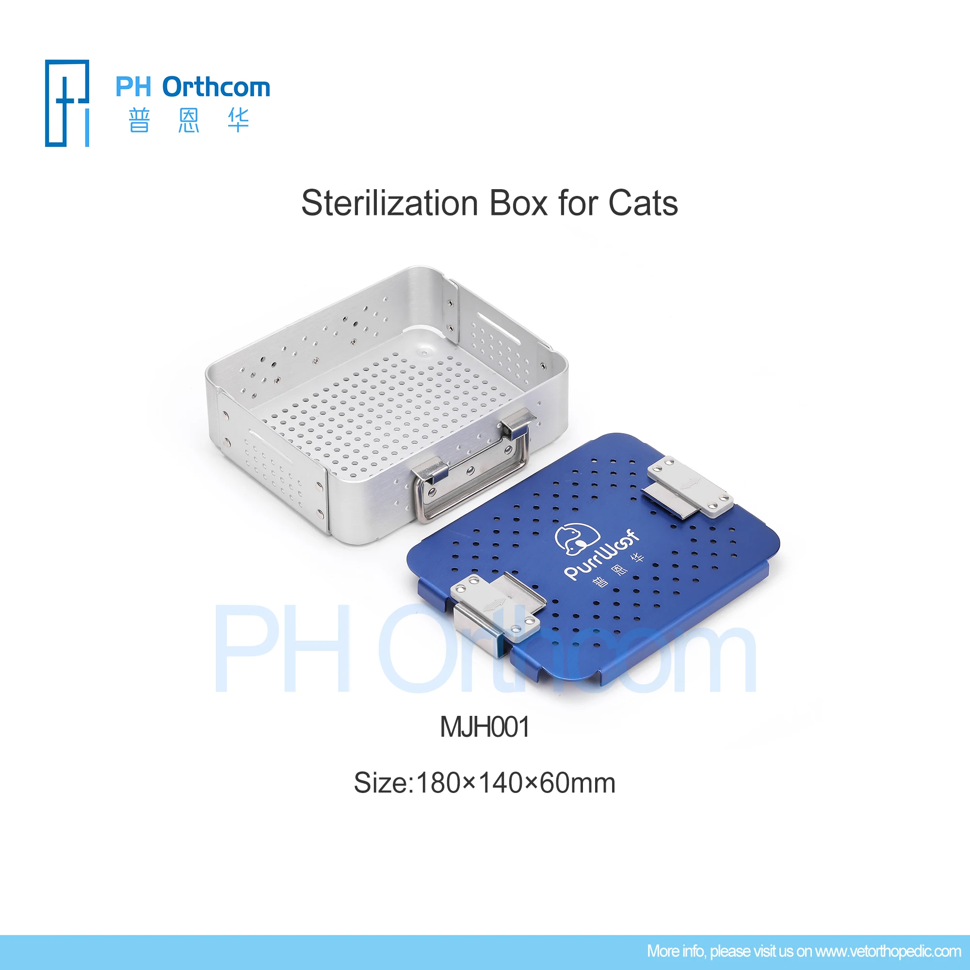 Sterilization Boxes for Cats Surgical and Orthopaedic Instruments Veterinary Clinic Use