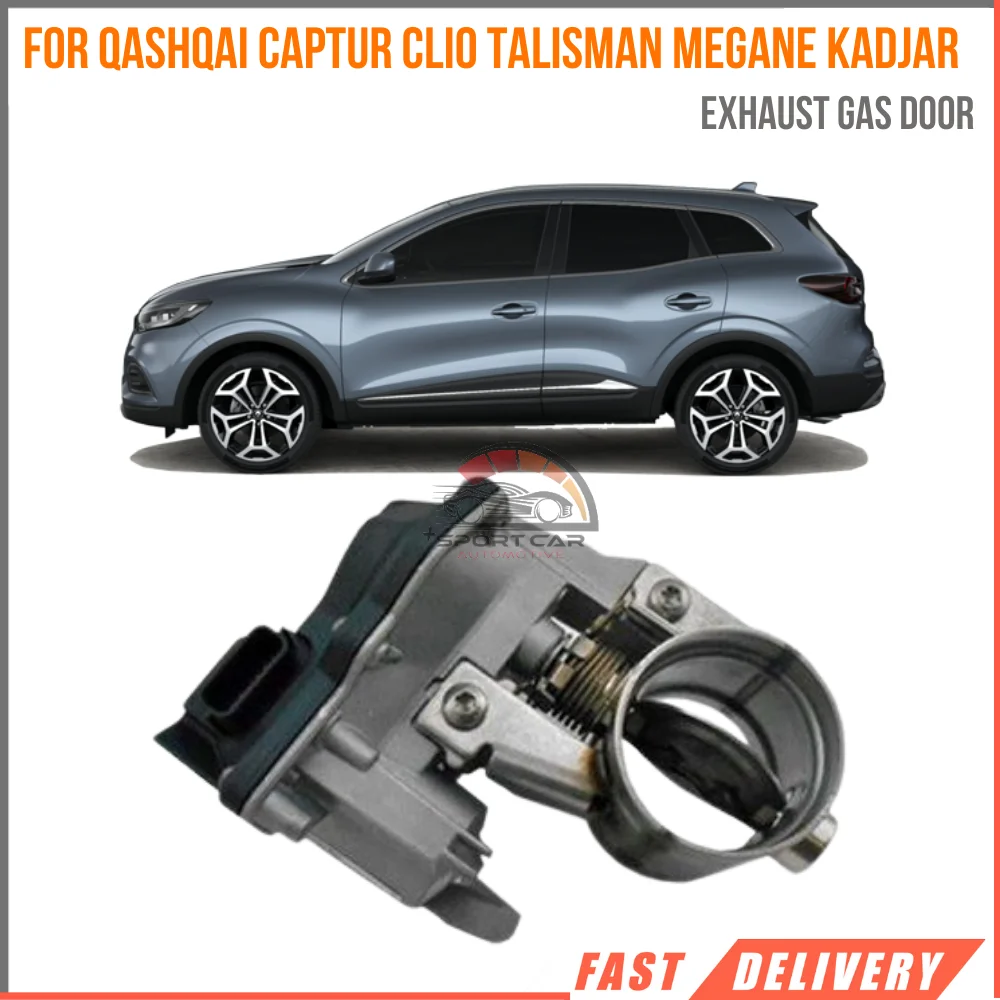 

For Nissan Qashqai Renault Captur Clio Talisman Megane Kadjar Kangoo 1.5 1.6 DCI Exhaust Gas Door Oem 47B08010R - 147B07424R