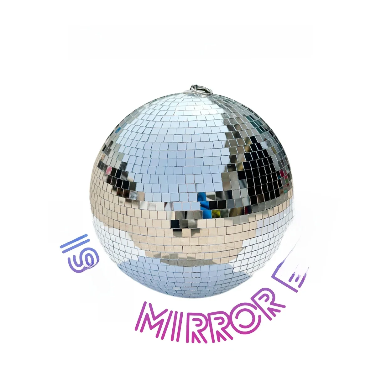 Thrisdar 10/20/30 CM Spiegel Glazen Bal Reflecterende Disco DJ Zilveren Bal Voor Dance Stage Home Party commerciële Etalage Decor - afbeelding 2