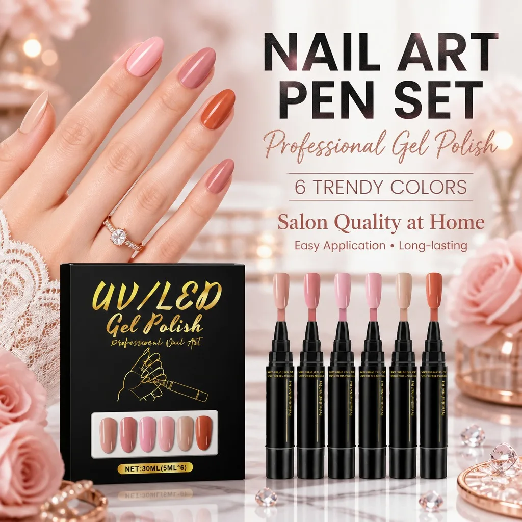 conjunto-de-canetas-de-gel-uv-led-para-unhas-com-6-cores-nude-rosa-manicure-diy-para-casa-ou-salao-design-de-unhas-aplicacao-facil-longa-duracao-5ml-x-6