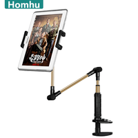 360 Rotating Flexible Long Arm Lazy Phone Holder stand Adjustable Desktop Bed Tablet Clip For iPhone Samsung Mobile Phone Holder