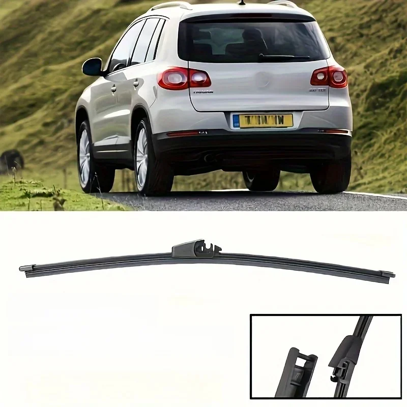 13 "tylne pióro wycieraczki szyba przednia czysta tylna klapa okno samochodowa szczotka przeciwdeszczowa do VW Tiguan MK1 2007-2017 — zdjęcie 2