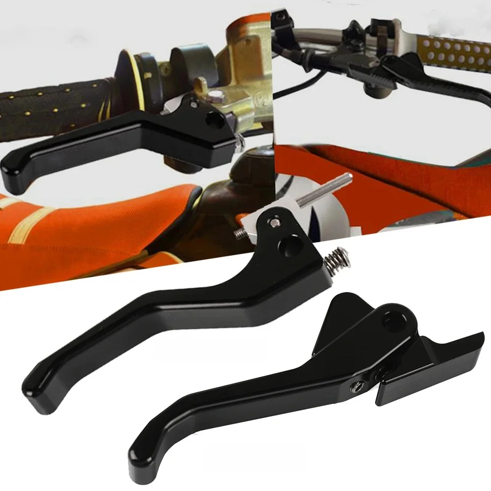AliExpress YUANQIAN For 125 150 250 300 XC/SX/XCW/EXC/6D 2014-2021 2020 2019 Motocross shorty Clutch & Brake Levers Conversion Kits Dirt bike lever
